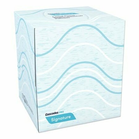 CASCADETIS Cascades, SIGNATURE FACIAL TISSUE, 2-PLY, WHITE, CUBE, 36PK F710